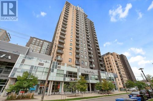 2103 - 318 Spruce Street, Waterloo, ON - Outdoor With Balcony With Facade