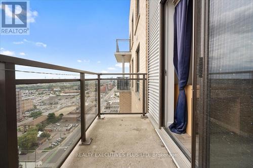 2103 - 318 Spruce Street, Waterloo, ON - Outdoor With Balcony