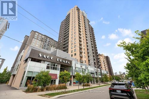 2103 - 318 Spruce Street, Waterloo, ON - Outdoor With Balcony With Facade