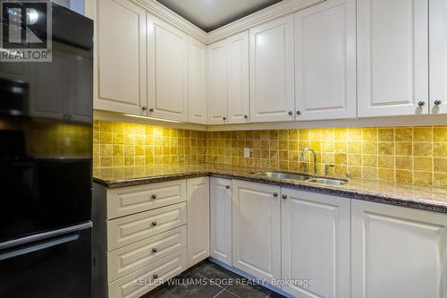 206 - 283 King Street E, Hamilton, ON - Indoor Photo Showing Kitchen With Double Sink