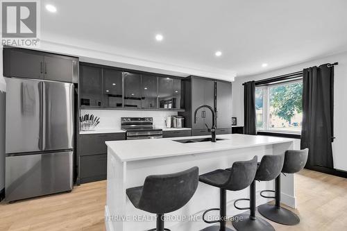 59 Patience Crescent, London, ON - Indoor Photo Showing Kitchen With Stainless Steel Kitchen With Upgraded Kitchen