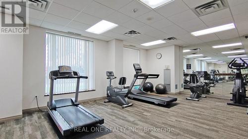 1902 - 3 Pemberton Avenue, Toronto (Newtonbrook East), ON - Indoor Photo Showing Gym Room