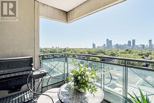 806 - 25 Scrivener Square, Toronto (Rosedale-Moore Park), ON - Outdoor With Balcony With View