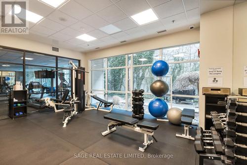 806 - 25 Scrivener Square, Toronto (Rosedale-Moore Park), ON - Indoor Photo Showing Gym Room