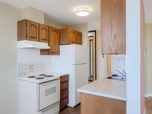 1005-647 Michigan St, Victoria, BC - Indoor Photo Showing Kitchen With Double Sink