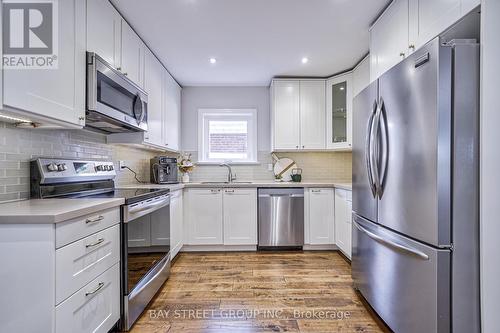 25 Yarrow Road, Toronto (Keelesdale-Eglinton West), ON - Indoor Photo Showing Kitchen With Upgraded Kitchen