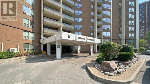 303 - 5 Vicora Linkway, Toronto (Flemingdon Park), ON - Outdoor With Balcony With Facade