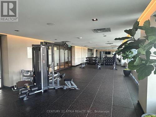 1119 - 38 Honeycrisp Crescent, Vaughan, ON - Indoor Photo Showing Gym Room