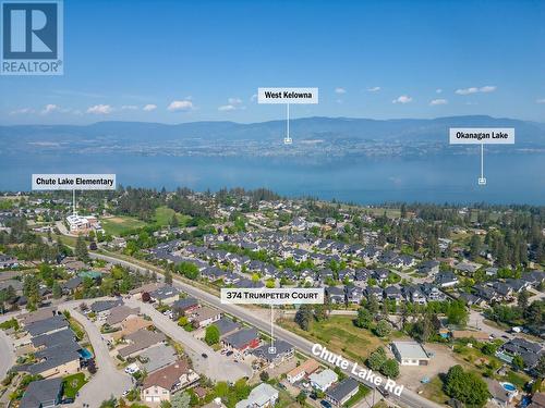 374 Trumpeter Court, Kelowna, BC - Outdoor With View