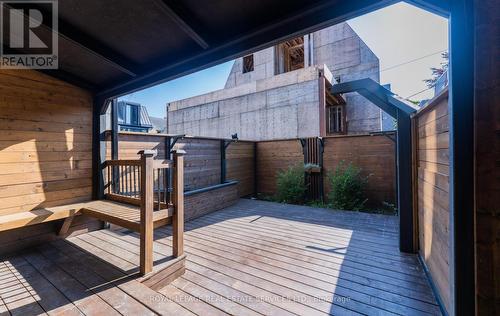 10 Tacoma Avenue, Toronto (Rosedale-Moore Park), ON - Outdoor With Deck Patio Veranda With Exterior