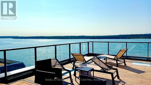 816 - 185 Dunlop Street E, Barrie, ON - Outdoor With Body Of Water With Balcony With View