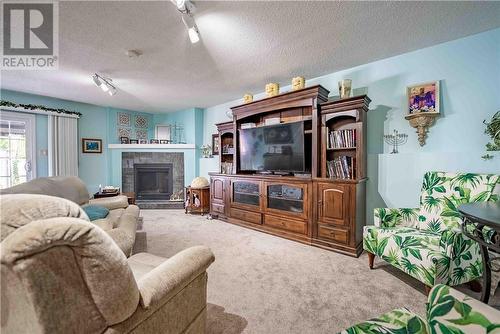 996 Arthur Street, Sudbury, ON - Indoor Photo Showing Living Room With Fireplace