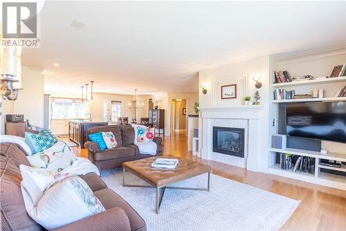 612 Corsi Hill, Sudbury, ON - Indoor Photo Showing Living Room With Fireplace