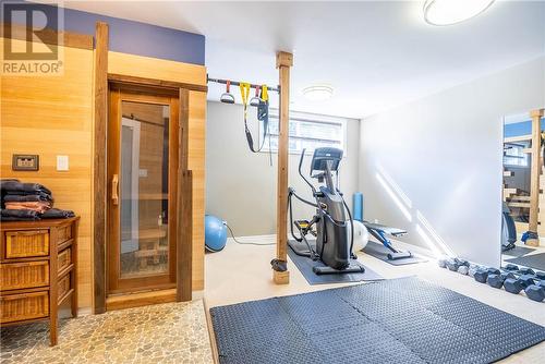 612 Corsi Hill, Sudbury, ON - Indoor Photo Showing Gym Room