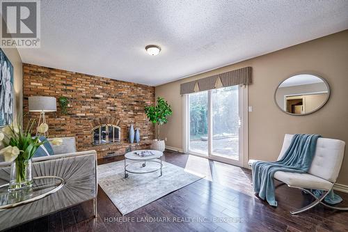 3380 Cider Mill Place, Mississauga (Erin Mills), ON - Indoor Photo Showing Living Room With Fireplace