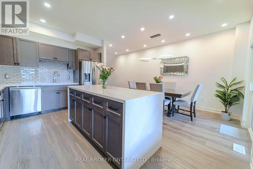 3293 Homestead Drive, Hamilton (Mount Hope), ON - Indoor Photo Showing Kitchen With Stainless Steel Kitchen With Upgraded Kitchen