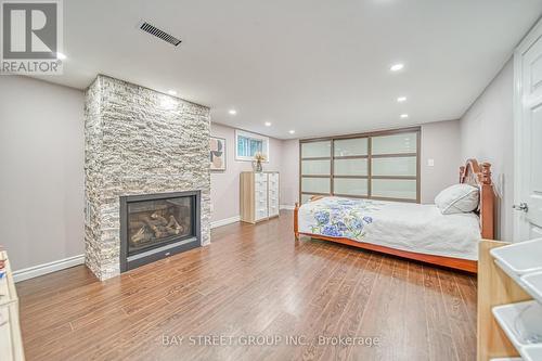 8 Fulham Street, Toronto (Agincourt South-Malvern West), ON - Indoor Photo Showing Other Room With Fireplace