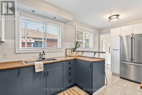 183 Durham Street, Oshawa (Vanier), ON - Indoor Photo Showing Kitchen With Double Sink