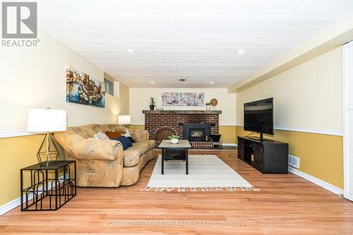 200 Wellesworth Drive, Toronto (Eringate-Centennial-West Deane), ON - Indoor Photo Showing Living Room With Fireplace