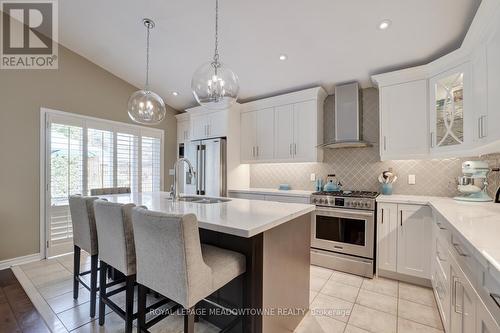 1205 Barnswallow Court, Mississauga, ON - Indoor Photo Showing Kitchen With Double Sink With Upgraded Kitchen