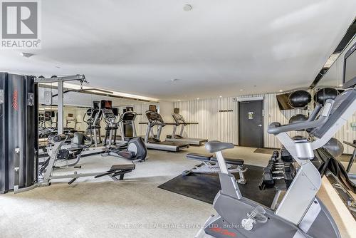 211 - 150 Sabina Drive, Oakville, ON - Indoor Photo Showing Gym Room