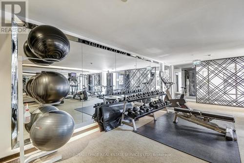 211 - 150 Sabina Drive, Oakville, ON - Indoor Photo Showing Gym Room