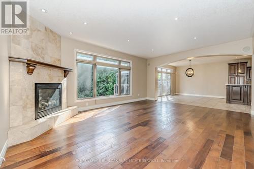 124 Mission Road, Brantford, ON - Indoor Photo Showing Living Room With Fireplace