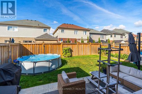 197 Kenneth Cole Drive, Clarington (Bowmanville), ON - Outdoor With Above Ground Pool With Deck Patio Veranda With Backyard