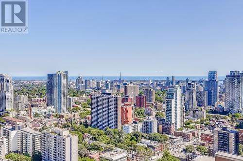 3703 - 33 Charles Street, Toronto (Church-Yonge Corridor), ON - Outdoor With View