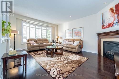 3396 Liptay Avenue, Oakville, ON - Indoor Photo Showing Living Room With Fireplace