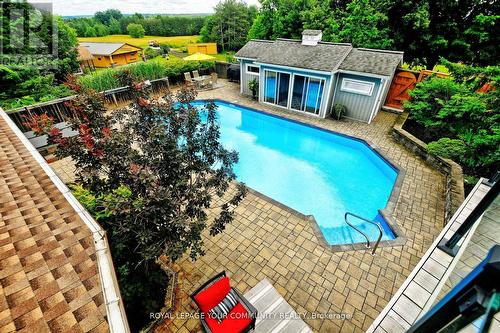 S10755 Sideroad 17, Brock (Sunderland), ON - Outdoor With In Ground Pool With Deck Patio Veranda