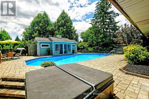 S10755 Sideroad 17, Brock (Sunderland), ON - Outdoor With In Ground Pool With Deck Patio Veranda