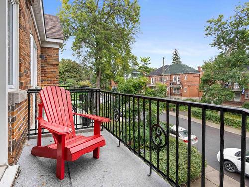 Balcony - 4941 Rue Jean-Brillant, Montréal (Côte-Des-Neiges/Notre-Dame-De-Grâce), QC - Outdoor With Balcony With Exterior