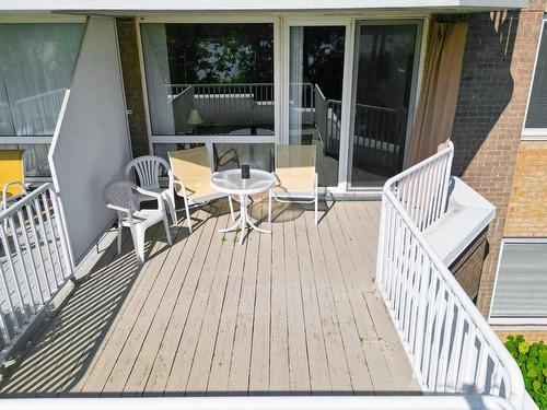 Terrasse - 203-520 Place Juge-Desnoyers, Laval (Pont-Viau), QC - Outdoor With Deck Patio Veranda With Exterior