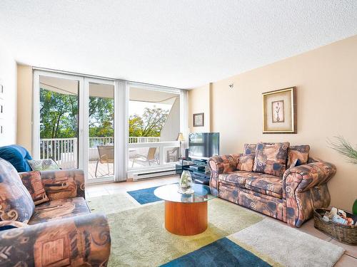 Salon - 203-520 Place Juge-Desnoyers, Laval (Pont-Viau), QC - Indoor Photo Showing Living Room