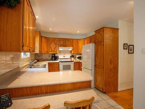 Cuisine - 255 Rue Des Hautes-Herbes, Lévis (Les Chutes-De-La-Chaudière-Ouest), QC - Indoor Photo Showing Kitchen With Double Sink