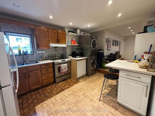 A-132 Portland St, Toronto, ON - Indoor Photo Showing Kitchen With Double Sink