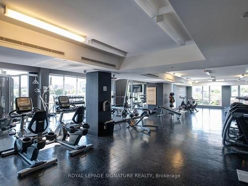 2009-20 Minowan Miikan Lane, Toronto, ON - Indoor Photo Showing Gym Room