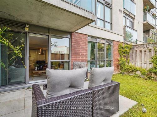 218-120 Dallimore Circ, Toronto, ON - Outdoor With Exterior