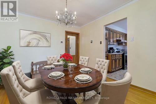 199 Cabana Drive, Toronto (Humber Summit), ON - Indoor Photo Showing Dining Room