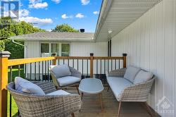 Back patio deck - 