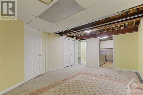 Large open space - 467 Moodie Drive Unit#F, Ottawa, ON - Indoor Photo Showing Basement