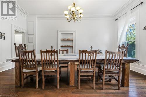 93 Brook Street W, Arran-Elderslie, ON - Indoor Photo Showing Dining Room