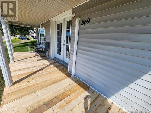 869 Principale Street, Saint-Léonard, NB - Outdoor With Deck Patio Veranda With Exterior