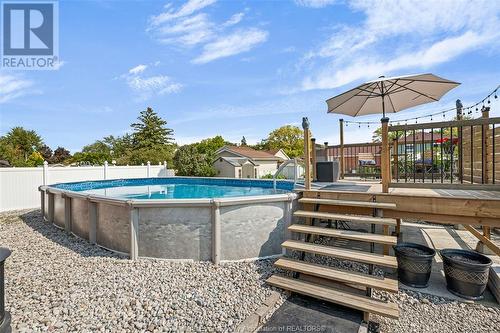 3020 Princess Avenue, Windsor, ON - Outdoor With Above Ground Pool