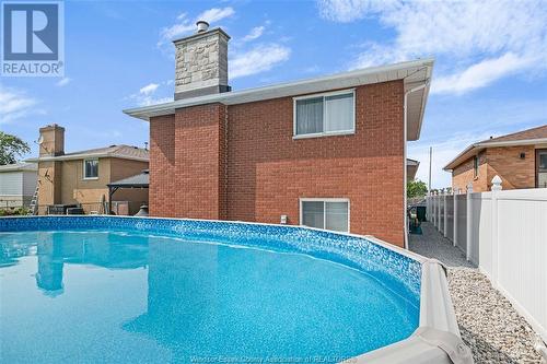 3020 Princess Avenue, Windsor, ON - Outdoor With Above Ground Pool With Exterior