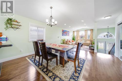 1937 Mark Avenue, Windsor, ON - Indoor Photo Showing Dining Room