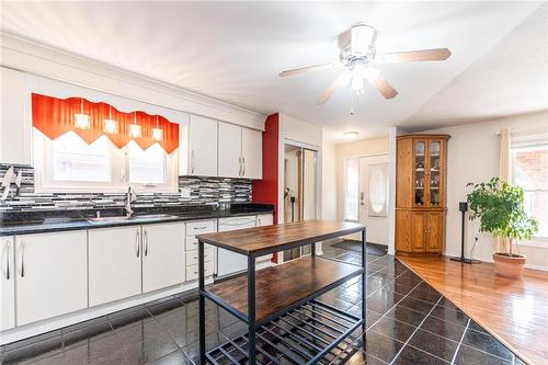 248 Guildwood Drive, Hamilton, ON - Indoor Photo Showing Kitchen With Double Sink