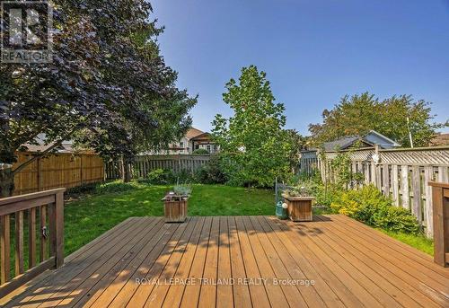 4 Rodney Crescent, St. Thomas, ON - Outdoor With Deck Patio Veranda With Backyard