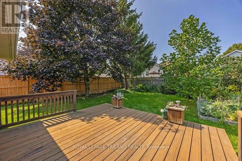 4 Rodney Crescent, St. Thomas, ON - Outdoor With Deck Patio Veranda With Backyard